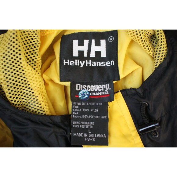 Vintage Helly Hansen x Discovery Channel Mens Large Packable Jacket RARE H928 - Picture 6 of 6